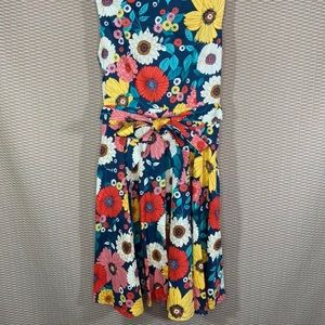 Vintage Ixia floral sun dress, size S.